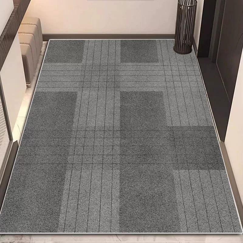 Modern Entrance Diatom Mud Mat Non-Slip Absorbent Fast Dry Trimmable Doormat Dirt Resistant Home Hallway Doorway Floor Rug
