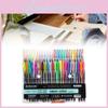 Color 48 Watercolor Chalk Marker Set Student Doodle Coloring Bullet Pen Gift