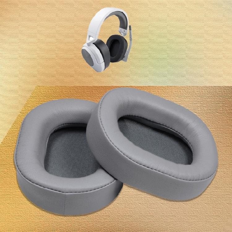 Headphone Ear Pad Memory Foam Ear Cushions Enhances Acoustics Seal Sweatproof for HS65/HS55 Gaming Headphones Earpads