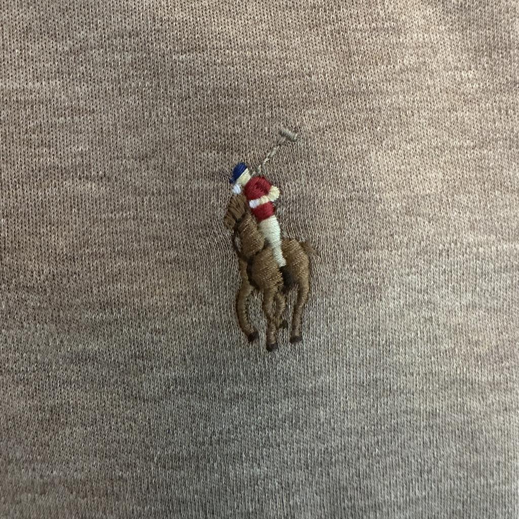 Polo Ralph Lauren Solid Color Logo Embroidered Short Sleeve Polo Shirt Men Tops Brown MNPOKNI1N822777-260