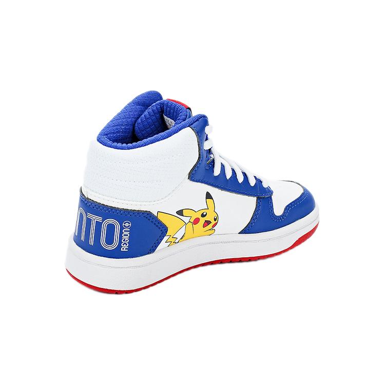 adidas Hoops 2.0 Mid J 'Kanto' (Unisex) Cloud White / Royal Blue / Core Black Kids' Skateboarding Shoes FW3167