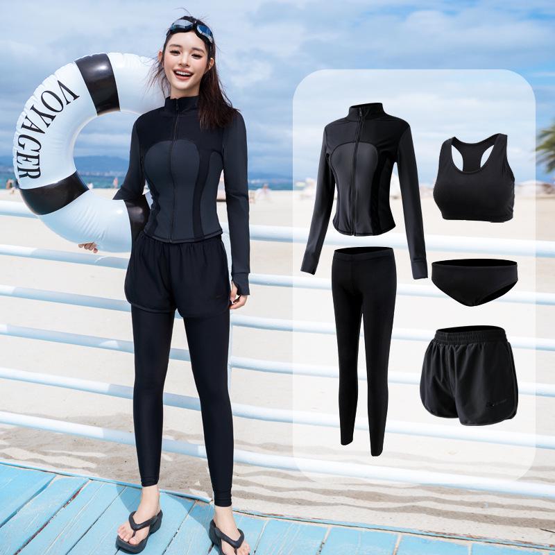 2026 Women s Slimming Sun Protection Wetsuit: Long Sleeve & Pants Surf Swimwear M