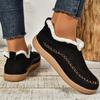 Women's Boots Slip On Winter Boots for Winter Shoes Women Ankle Boots Snow Lightweight Flat Fur Winter Footwear
