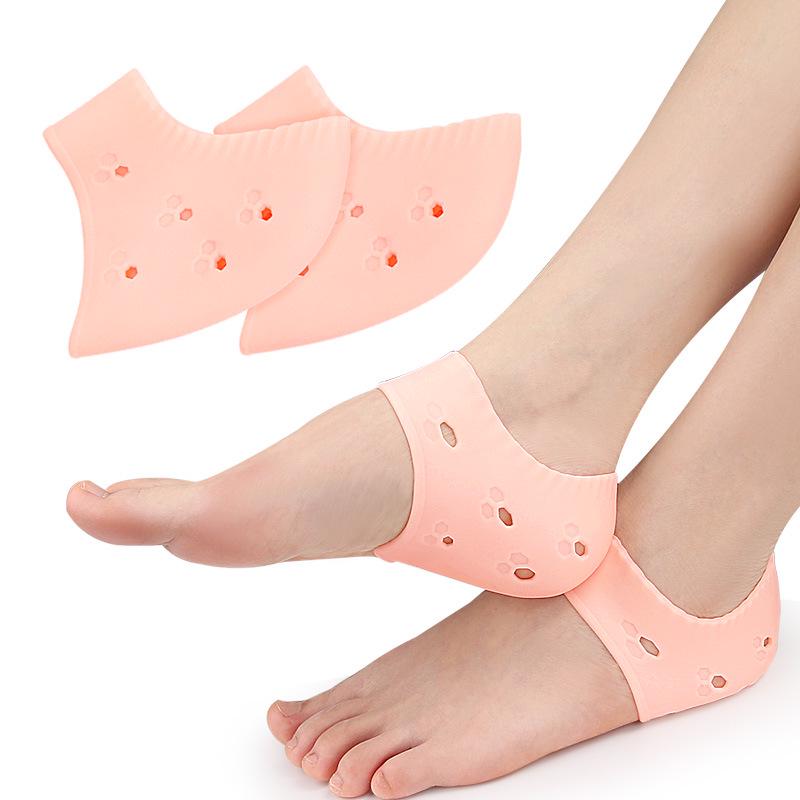 Women s SEBS Anti-Crack Heel Protector Socks - Heel Crack Protection Cover