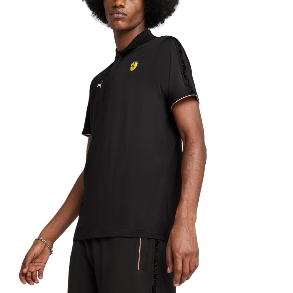 PUMA Race Cloudspan Polo Shirt Men's Black 630185-01