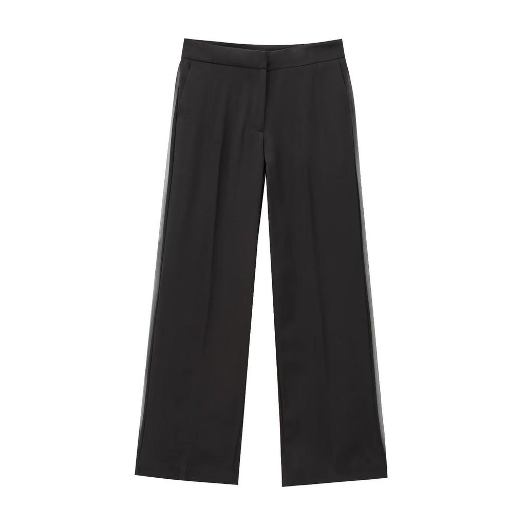 2024 Autumn Women's European & American Style Short Suit Jacket with Casual Long Pants