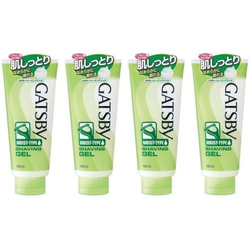 

MANDOM [Bulk purchase] Gatsby Moisturizing Shaving Gel 205g [x4 pieces]