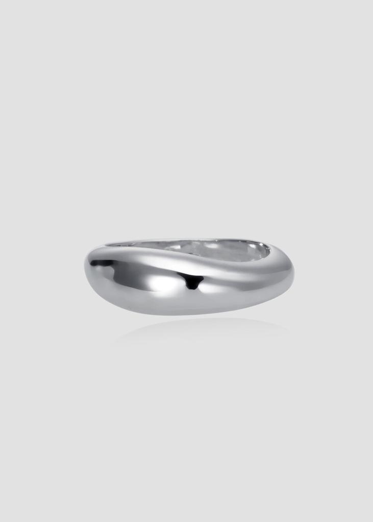 Anon Volume Wave Ring Silver