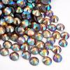 Imitation Austrian Diamond, Even Surface Hot Melt Adhesive Hot Diamond Ab Color Crystal Glass Diy Clothing Rhinestone Decoration