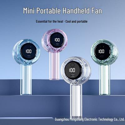 Portable Mini USB Rechargeable Handheld Fan - Ideal for Dorms and Personal Cooling