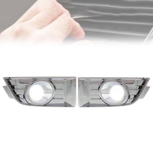 Car Exterior Trim Chrome Fog Bezel Front Light Cover Chrome Fog Light Bezel Pair Rust Protection Front End Styling Upgrade China Mainland