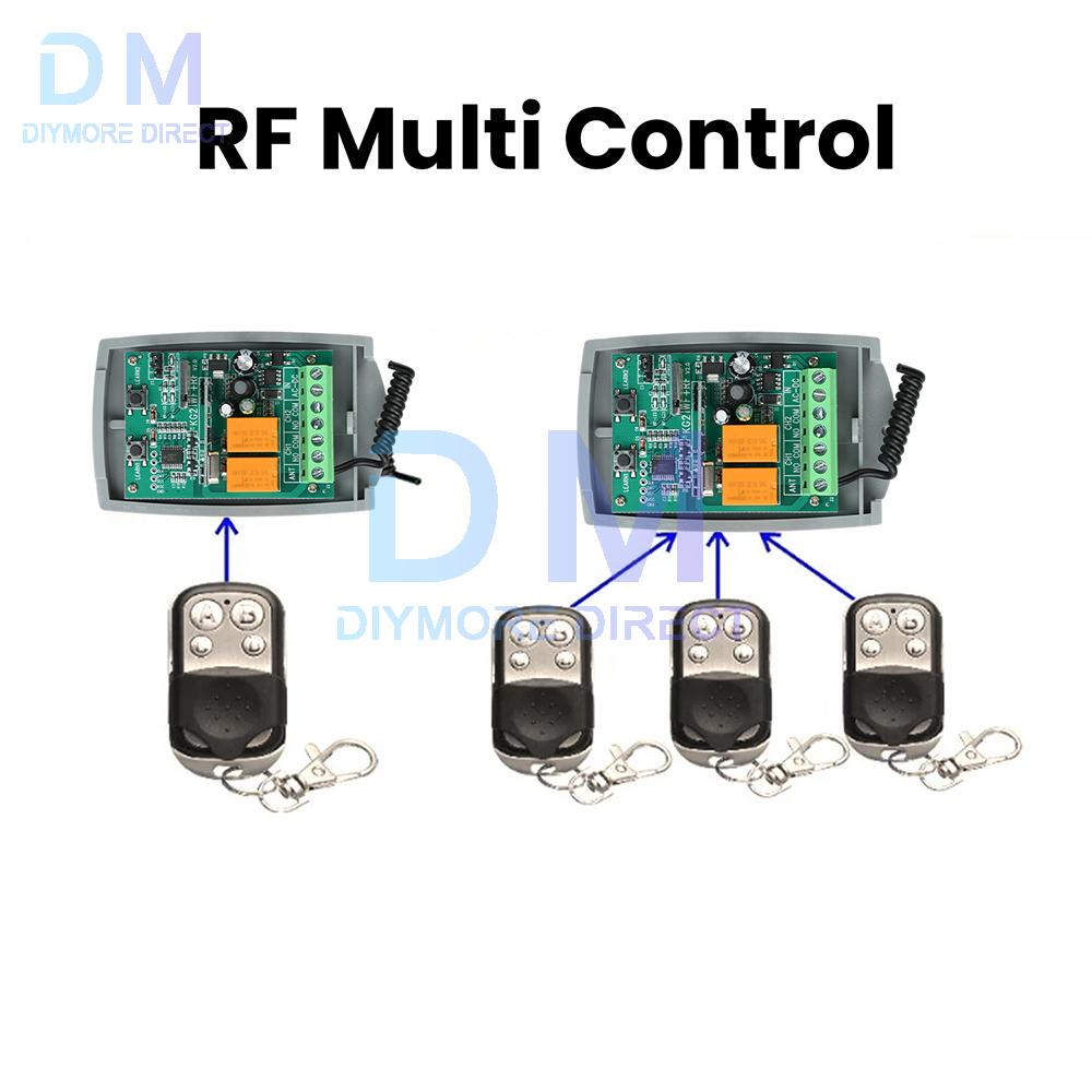 Smart Garage Door Controller with APP Remote Control Universal Fixed Rolling Code Strong 433MHz Anti-Interference