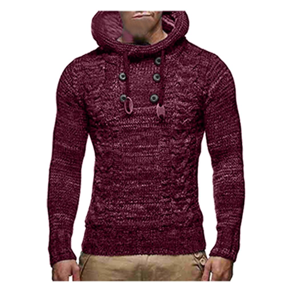 Men Winter Turtleneck Turtleneck Sweater Men