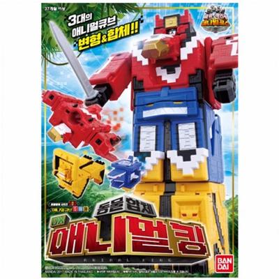 Bandai Power Rangers Animal Force Robot, brinquedos populares na Coreia