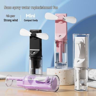 F9F3 Mini Nano Spray USB Handheld Fan & Humidifier