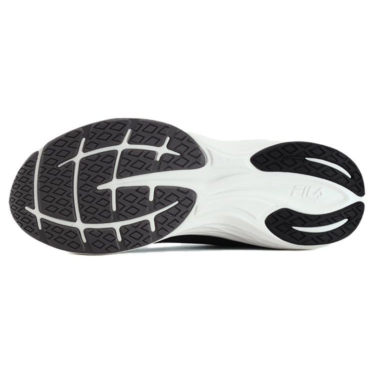 Fila Vola Evo Trendy Comfortable Fabric Synthetic Leather Breathable Lightweight Low-Top Running Shoes Women sneaker Black A12W331116FCA