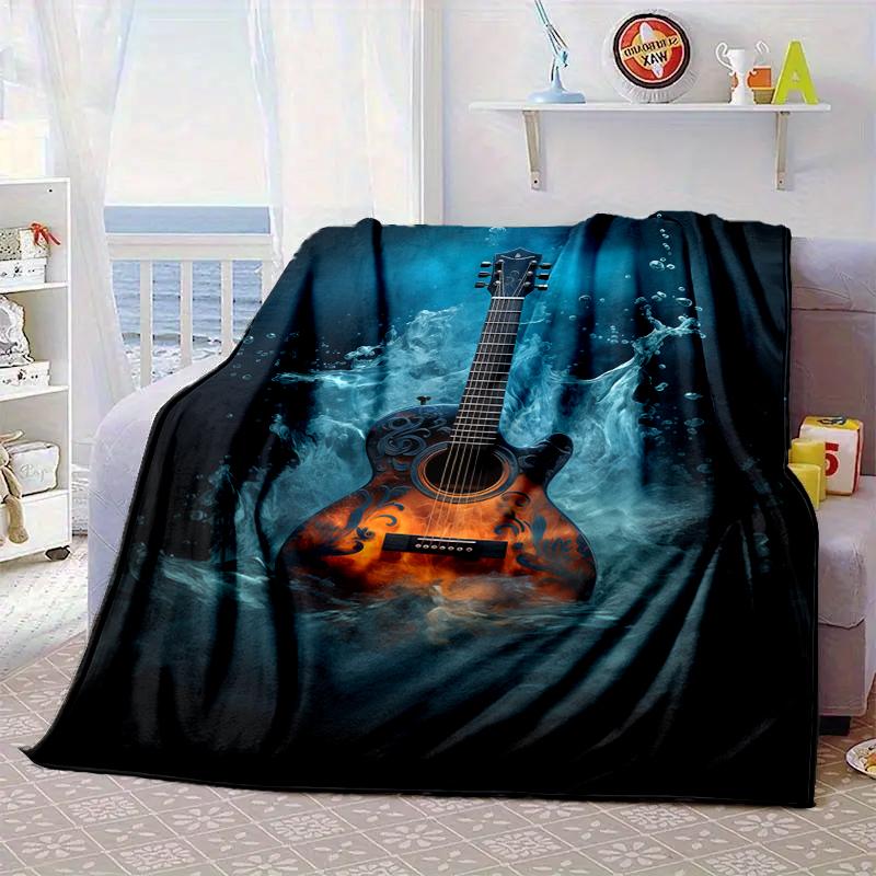 Water Splash Vinyl Art Blanket Flannel Blanket Throw Blanket Sofa Cover Blanket Soft Premium Blanket Picnic Blanket Tv Blanket Gifts