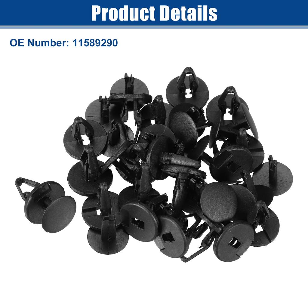 ACROPIX Buick Bumper Cover Push Type Retainer Clips for Enclave 2002-2010 - Pack of 20