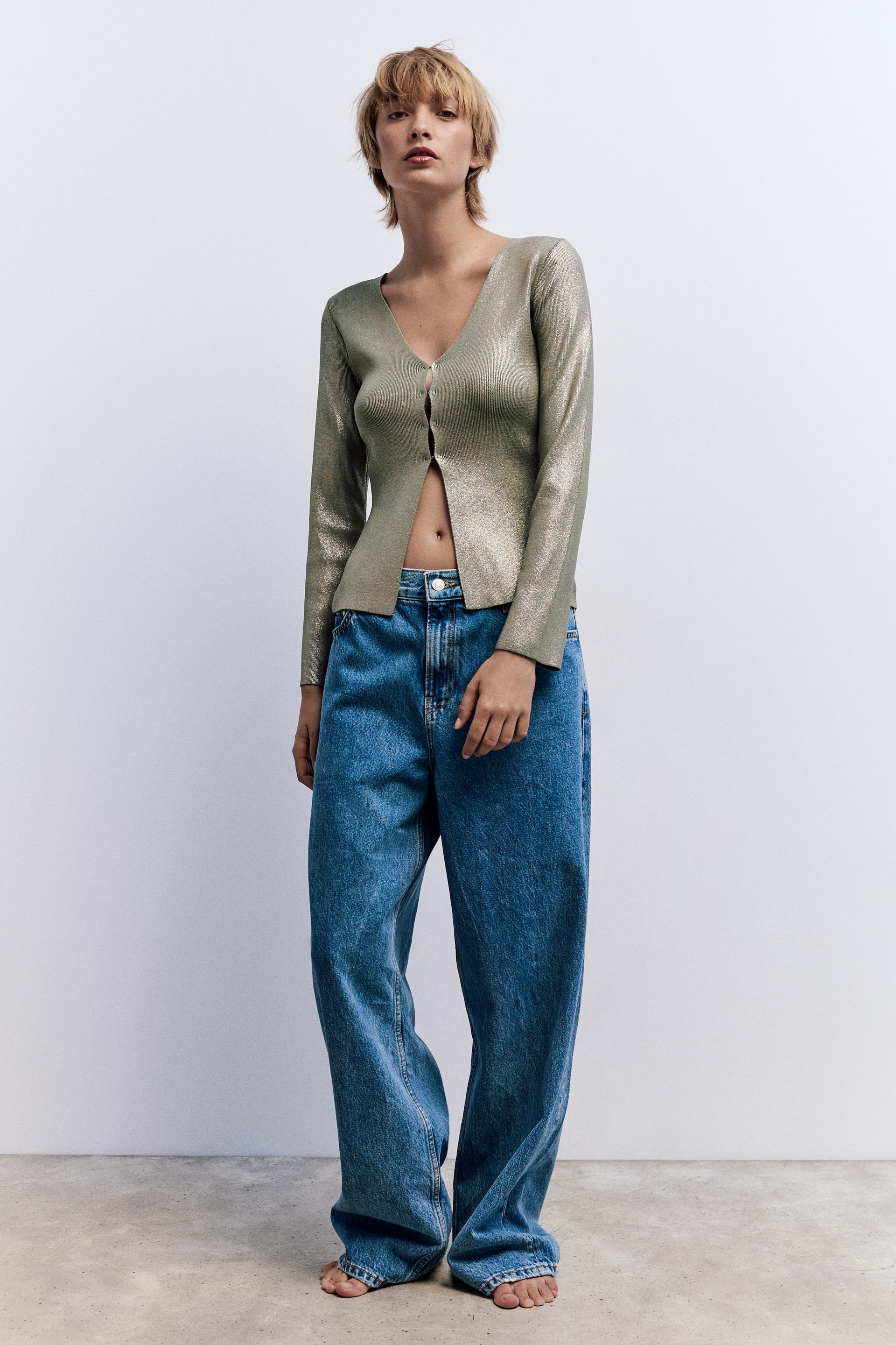 

ТРИКОТАЖНЫЙ КАРДИГАН ИЗ ФОЛЬГИ