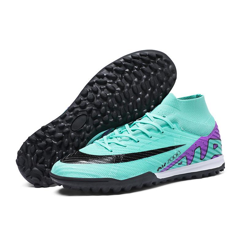 

Youth football shoes student adult made grass spikes broken nails men s and women s sports training shoes football 45