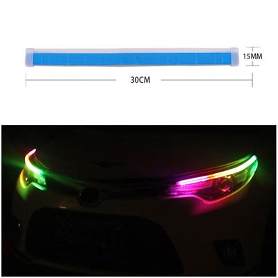 Car Ization Daytime Driving LED Turn Signals Waterproof Light Strips Motorcycle Decorative Lighting Indicator