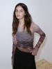 KIJUN Deer Mesh Top Multi