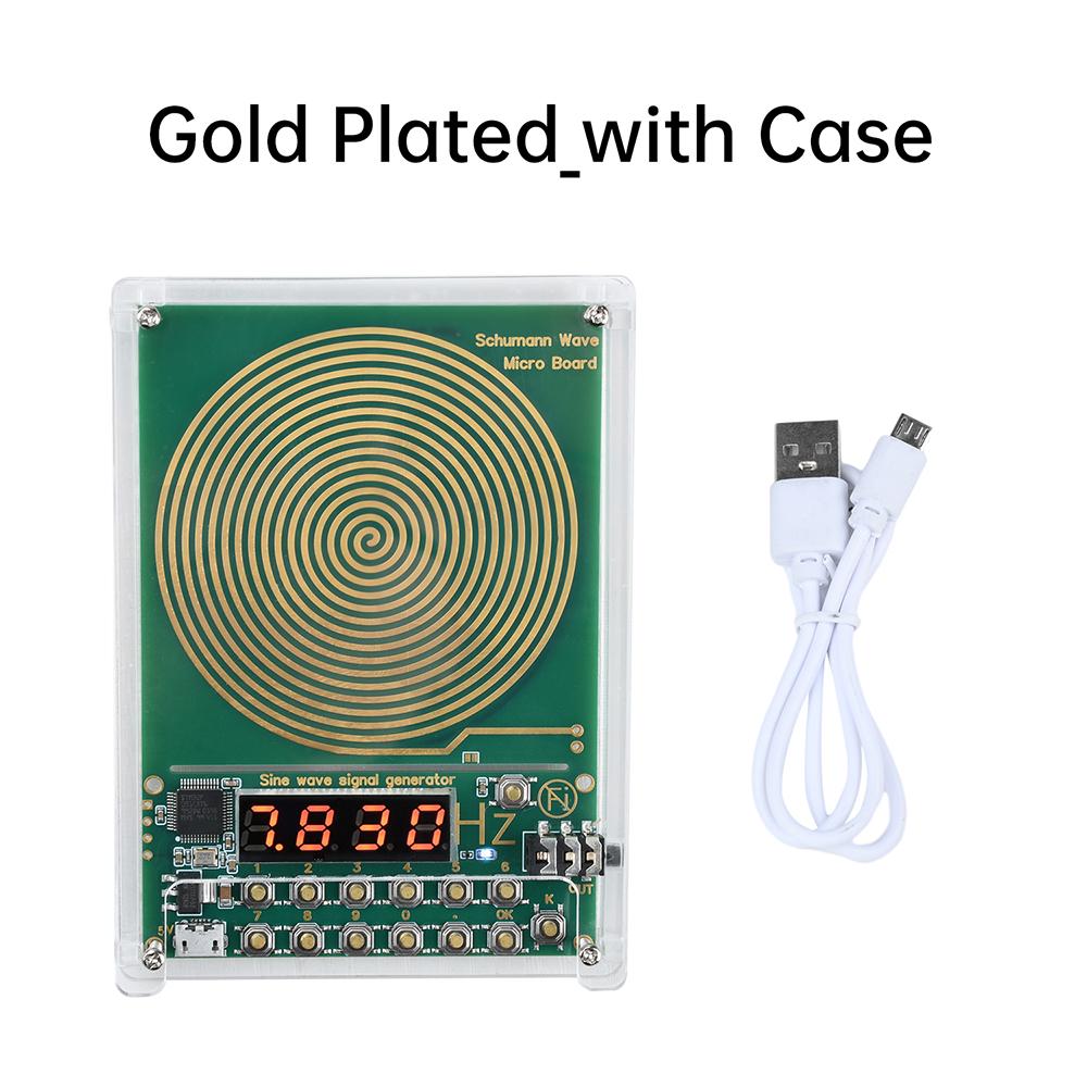DC5V 0.01Hz–100000Hz Adjustable Frequency Schumann Wave Signal Generator Sine Wave Signal Generator Micro USB Interface