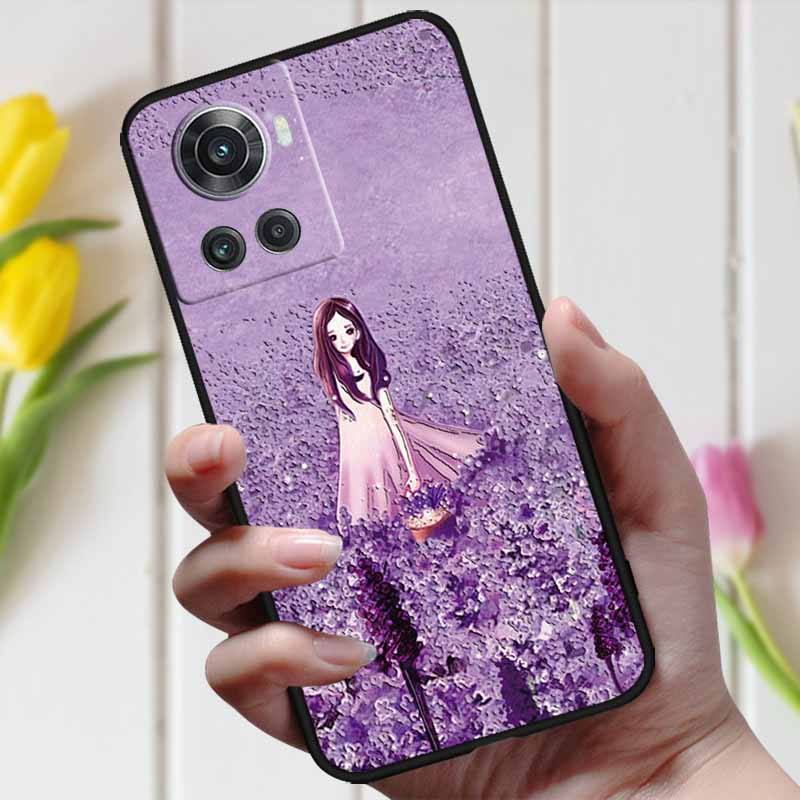 For Oneplus ACE Case Oneplus 10R 5G 3D Relief Cartoon Emboss Silicone Shockproof Cover For Oneplus 10 R Ace Case Coque Bumper