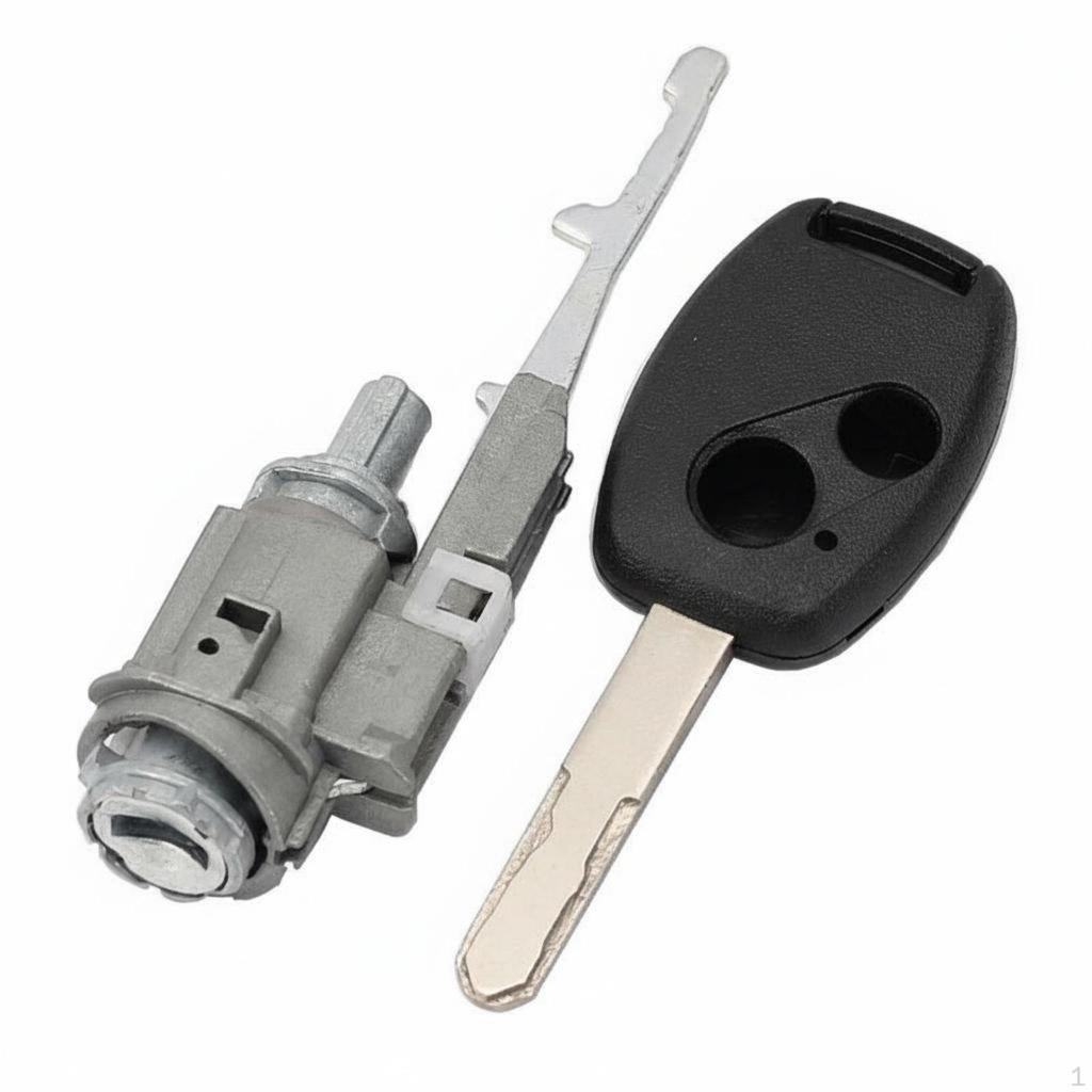 Ignition Lock Core with Key Direct Replacement Cylinder AntiUnauthorized Use