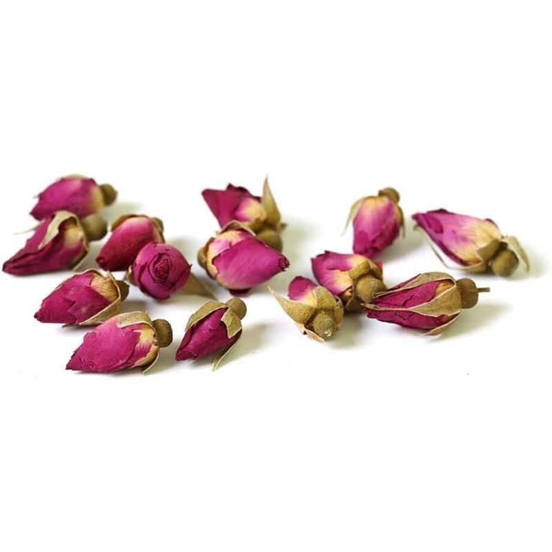 100g Natural Red Rose Bud Dried Edible Petal Flower Chinese Herbal Tea