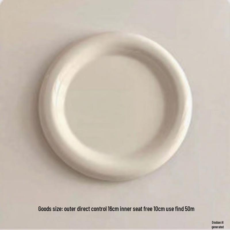 

Nordic Chubby Bear Head Ceramic Snack Plate Set