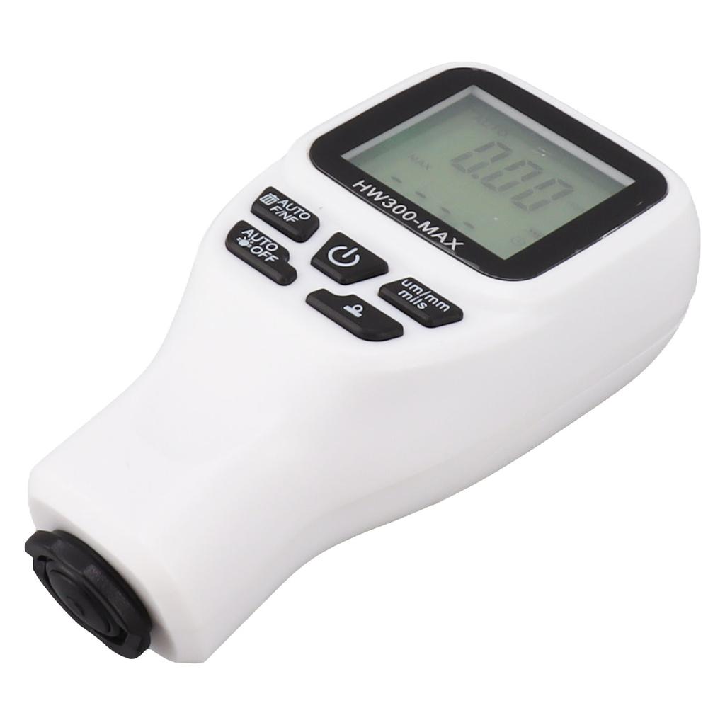 Paint Thickness Meter Gauge 0 To 2000UM Accuracy Auto Power Off Portable Car Coating Thickness