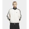 adidas Originals Waffle Zip Stripe Logo Loose Long Sleeve Jacket Unisex Jackets KQ6864