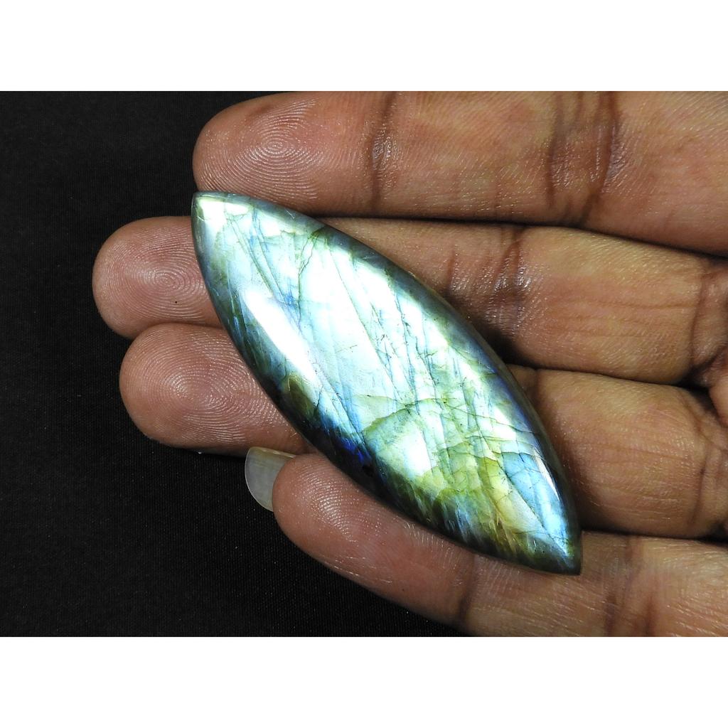 100Cts. Natural Labradorite Multi Fire Healing Marquise Gemstone 23X28X08MM SK-1019