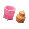 Striped Shape Silicone Candle Molds Soap Making Molds for Epoxy Resin Candle Soap Making Home Decoration Art Craft