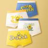 4 Pezzi/Set Biancheria Intima Bambini Ragazzi Cotone Boxer Corti Bambini Cartone Animato Auto Slip Bambino Boxer Traspiranti Slip