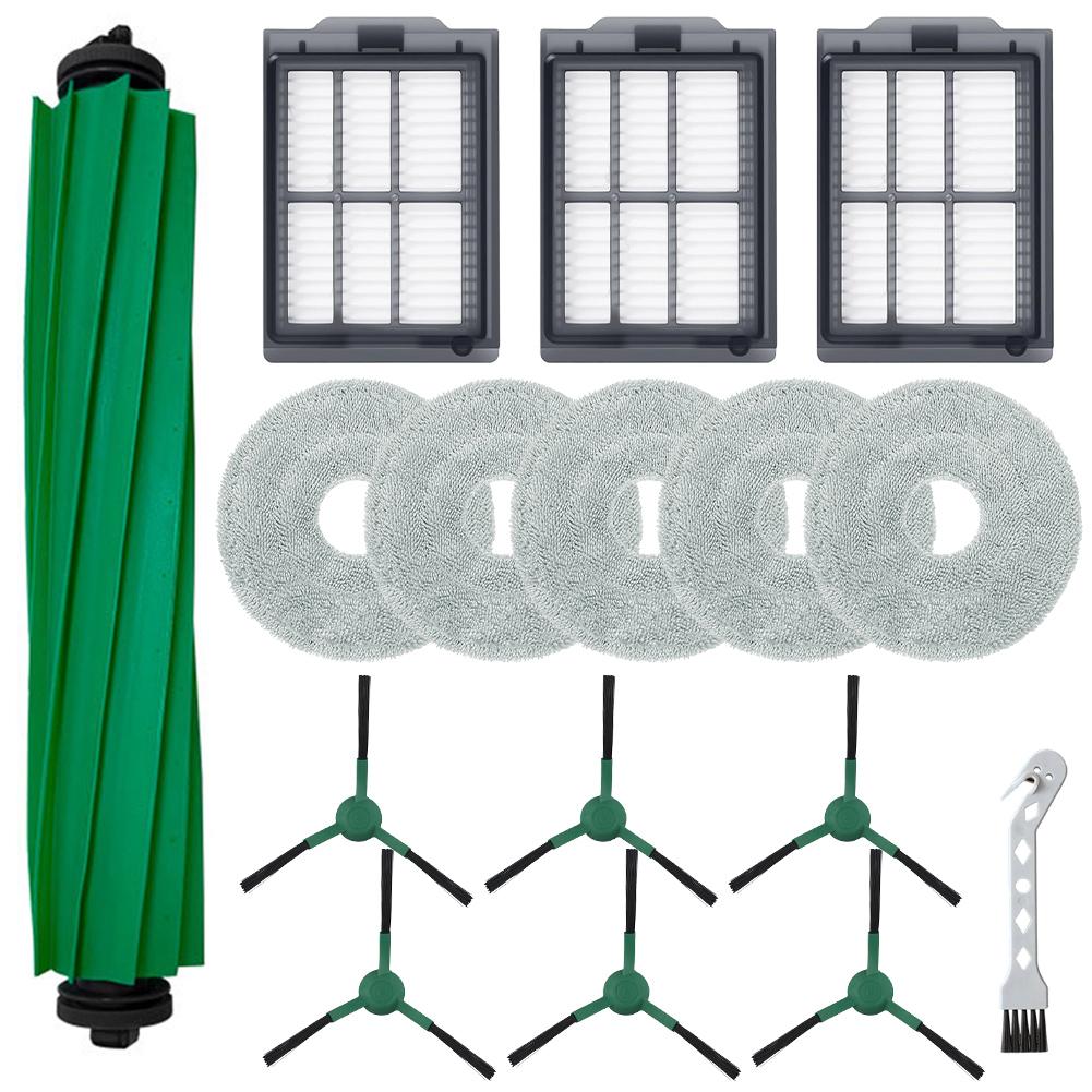 For Roomba Plus 405 For Combo / 505 For Combo Main Side Brushes Filter Mop Cloth Vacuum Cleaner Accessories Spare To Replace