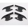 For Toyota Land Cruiser LC300    ABS Carbon Black Door Handle Cover Door Bowl Frame Trims Car Styling Accessories