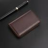 PU Leather Card Holder Business Name Card Pocket Top Card Case  Gift