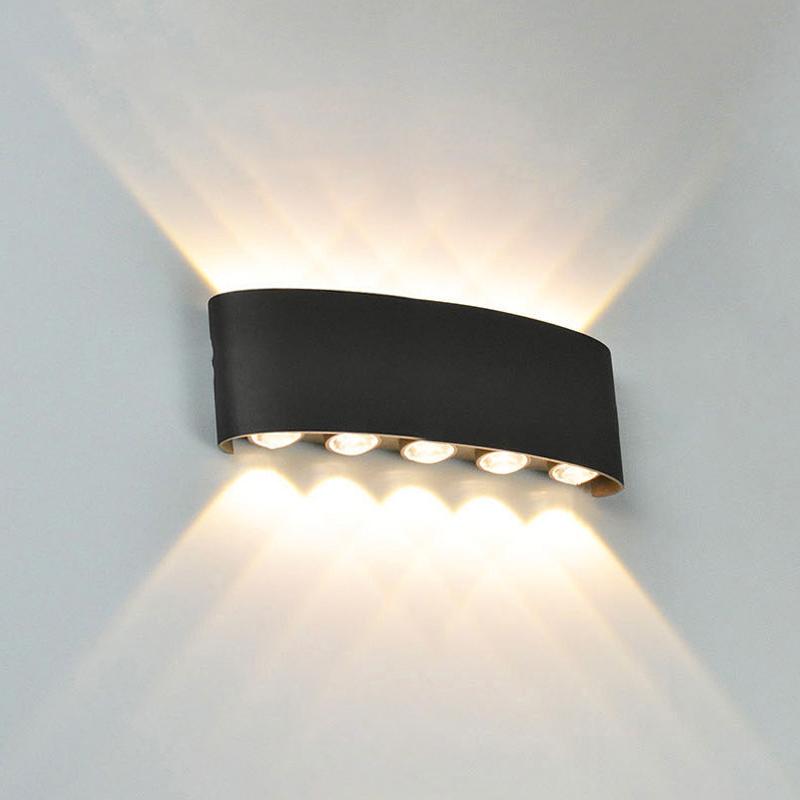Wall Lamp LED Indoor and Outdoor Lighting Wall Lamp Modern Fashion Bedroom Hallway Doorway Garden Pathway Living Room Decoration