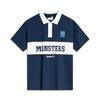 Li Ning X Disney Collaboration Monsters University Series Letter Color Block Comfortable Versatile Loose Short Sleeve Polo Shirt APLU147-1