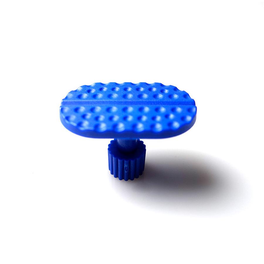 Dent Repair Tool Kit Without Painting: 30 X Glue-in Traction Plates with T-handle and Slider Hammer