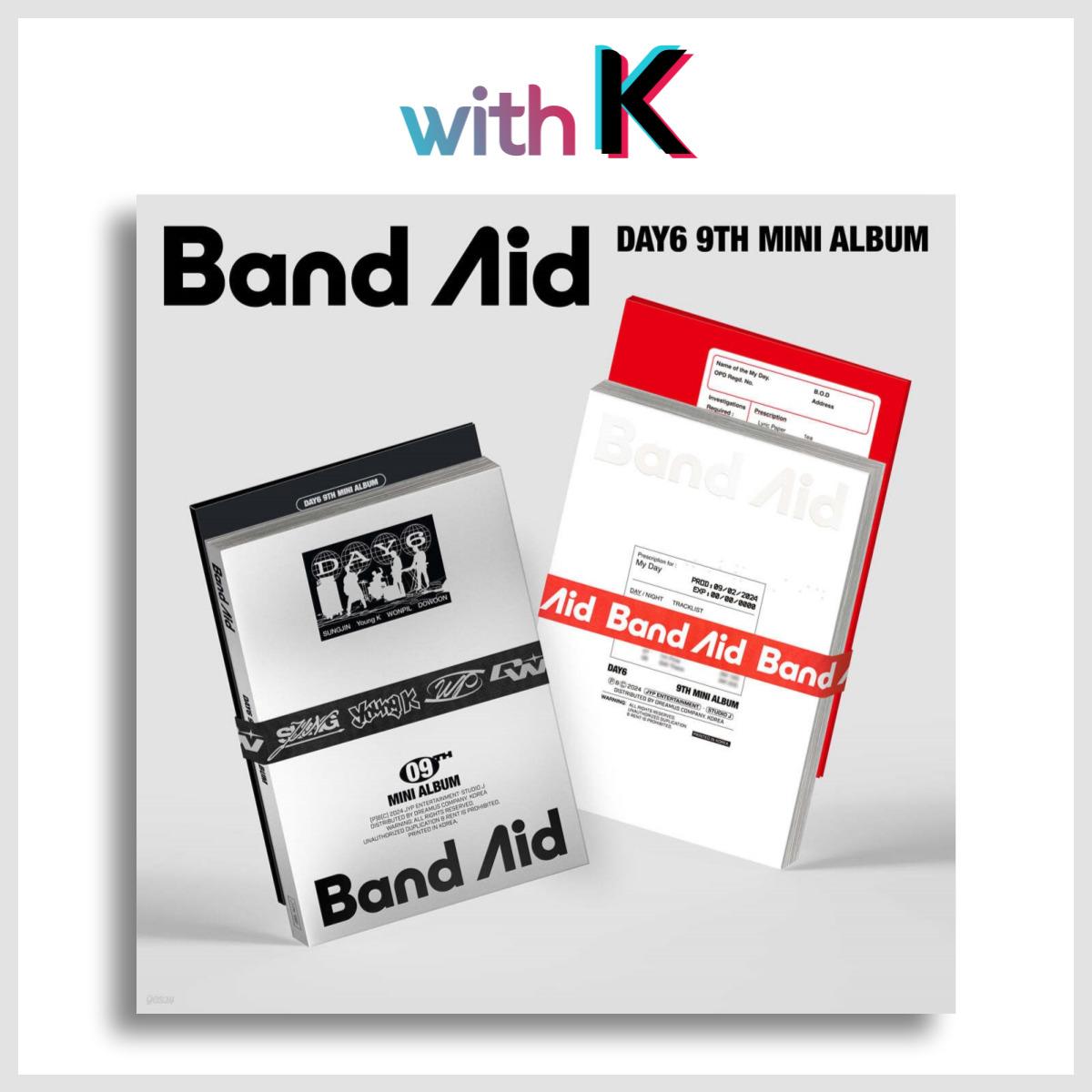 

DAY6 Band Aid / 9-й міні-альбом ROCK BAND ver. (Black)