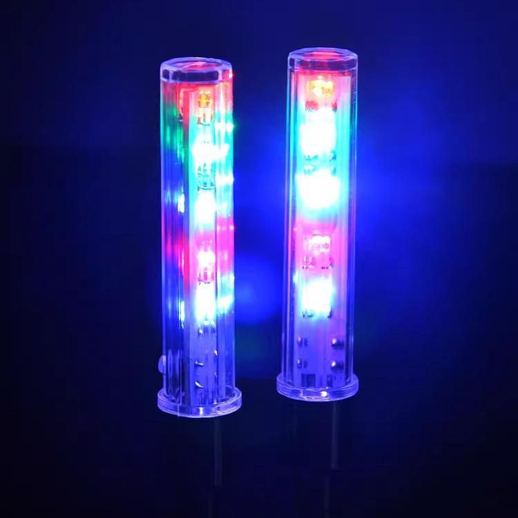 Colorful 5-LED Vibration Sensor Valve Lights for Mountain Bikes