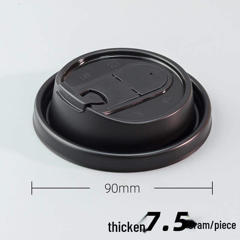 Double-Layer Paper Milk Tea & Coffee Cups with Lids - 500ml & 700ml