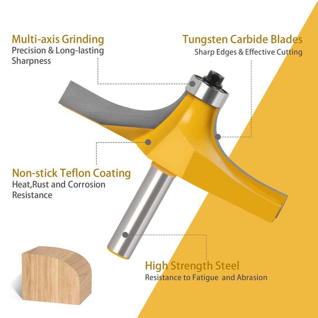 Sound Edge Knife 8 Handle Armrest Line Table Edge Tungsten Steel Table Edge Knife Door Plate Line Knife Rounded Corner Engraving Machine Cutter