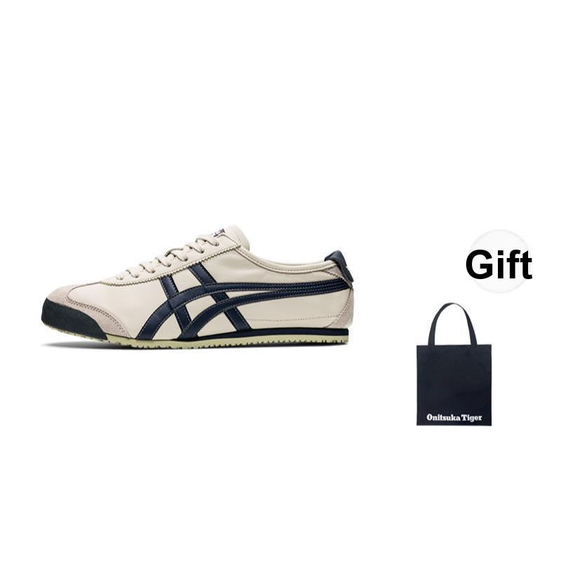 ONITSUKA TIGER Mexico 66 Birch Peacoat Unisex Sneakers Cream 1183C102-200