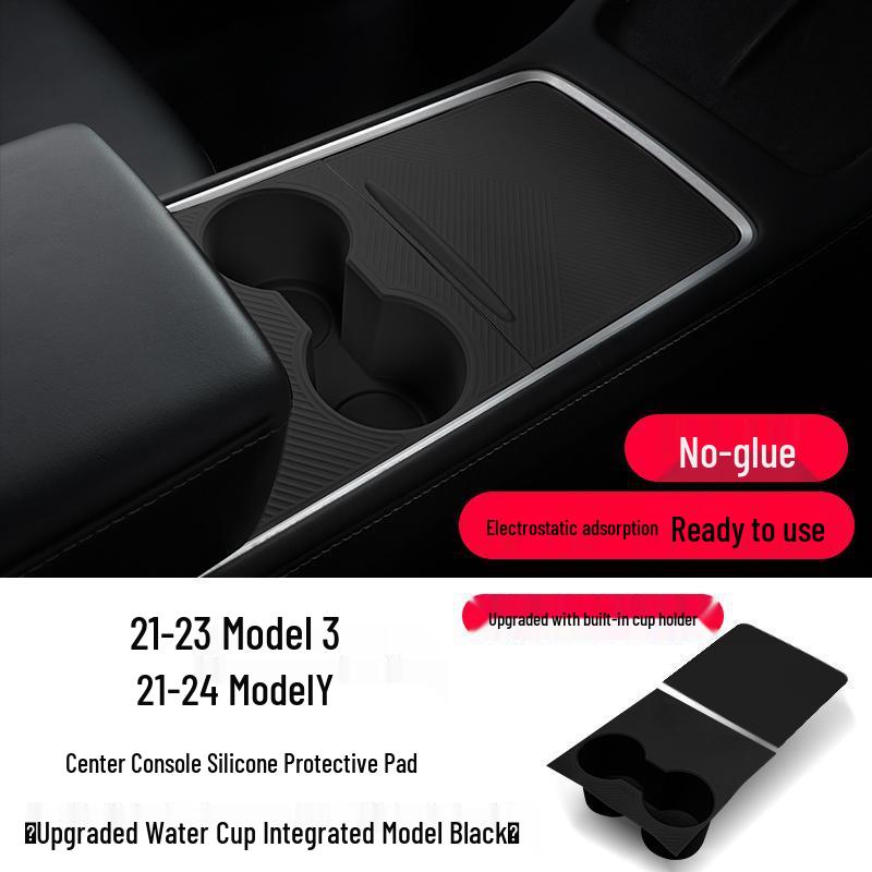 Tesla Model 3/Y Central Control Protective Silicone Pad & Interior Modification Accessory