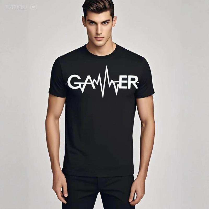 Camiseta cómoda con degradado vibrante: camiseta de manga corta con cuello redondo, suave y transpirable, a la moda para vacaciones de primavera y verano