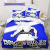Dragon Ball Premium Bedding Set Soft Duvet Cover with Pillowcases Durable for Bedroom Living Room